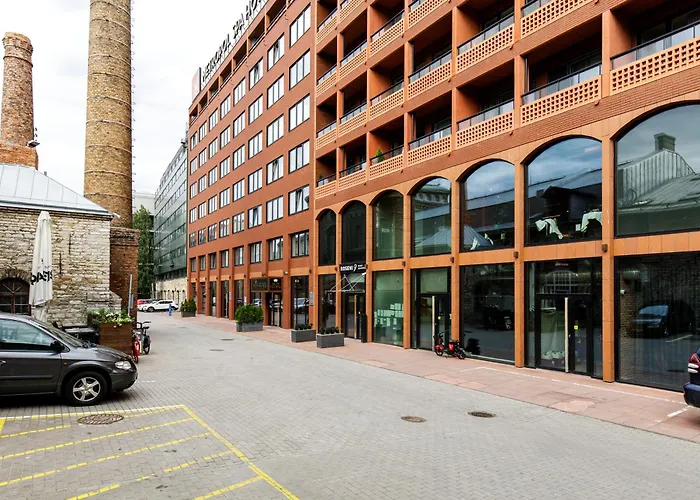 Dreamstay - Trendy Rotermann Quarter With Balcony Lägenhet *